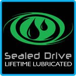 Side-Power Sealed Drive Lifetime Lubricated